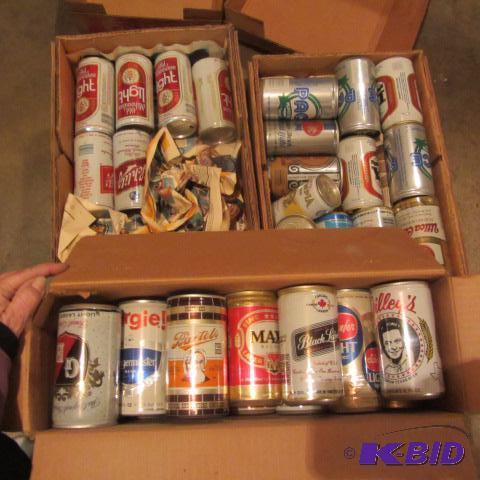 lot 99 image: Collectible Beer Cans