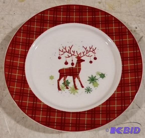 lot 26 image: Deer Plate - 7.5" - New...