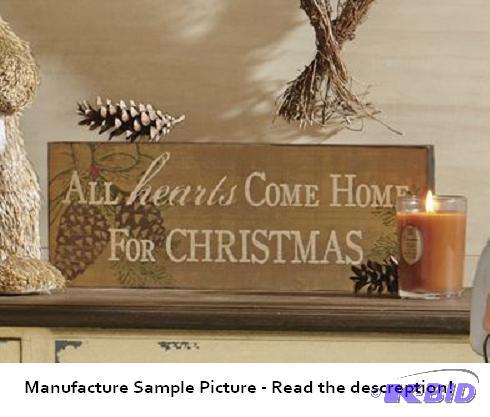 lot 31 image: All Hearts Come Home For Christmas - Laminate...