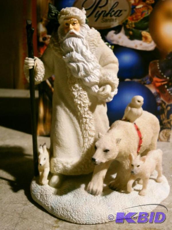 lot 48 image: Kitka Numbered Arctic Santa and Friends - #3,...