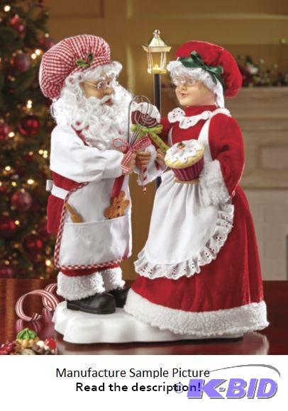 lot 62 image: Animated Santa and Mrs Claus - Christmass Fi...