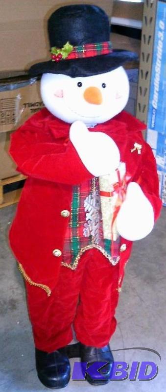 lot 94 image: Animated Snowman - 36" h - Retail $149.9...