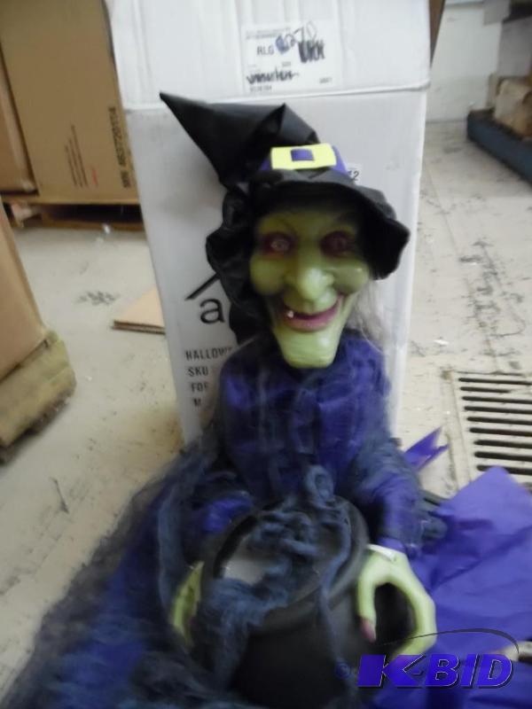 Laughing witch