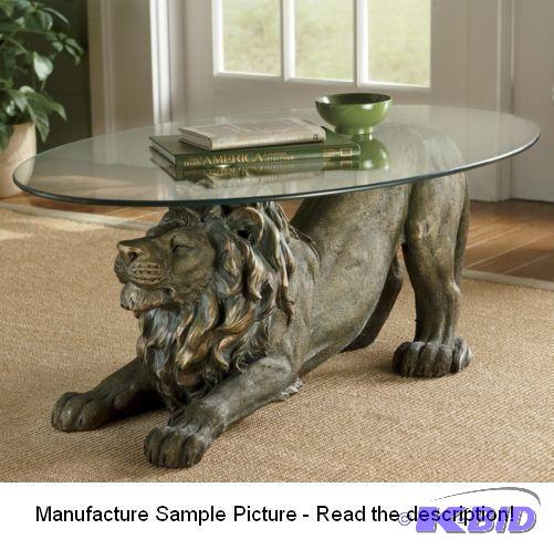 Crouching Lion Table Exclusive - The lion is ...