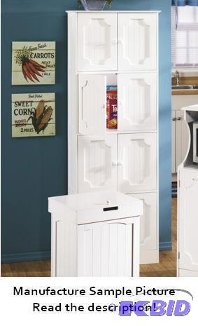 Eight Door Country Pantry - White - Has four ...