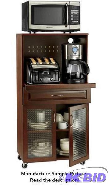 Intel Appliance Cabinet - Walnut Finish - Ele...