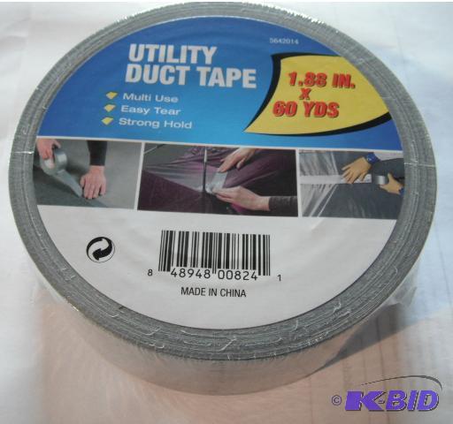 lot 43 image: Utility Duct Tape - 1.88 x 60 yards - Multi u...