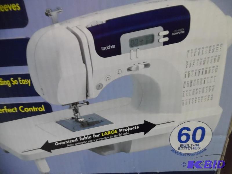 BrotherCS600i 100Stitch LCDComputer SewMachine