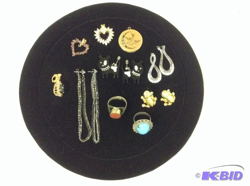 Earrings, Pendants and Rings