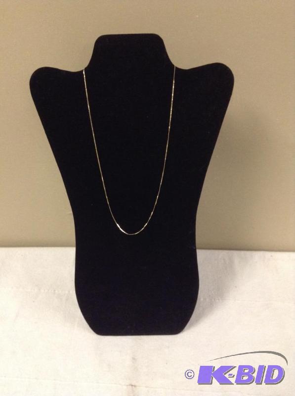 Dainty 14K Gold Chain Neckace