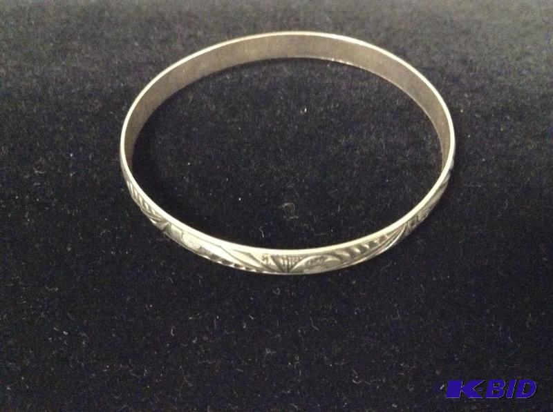 Sterling Silver Danecraft Art Deco Type Bracelet