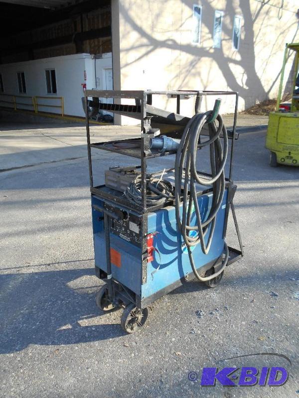 Miller Dialarc HF Welder on Cart