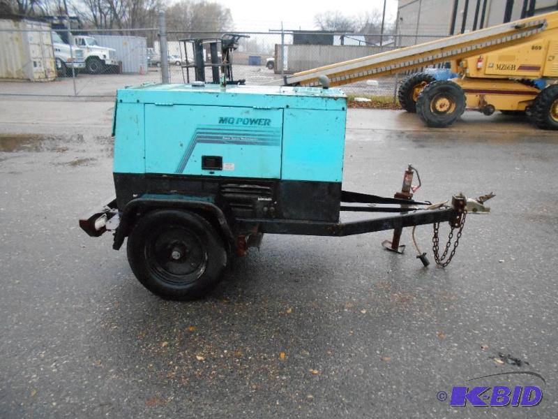 MQ Power Tow Behind Welder  Generator. NO RESERVE.