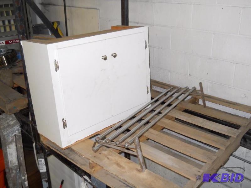 lot 118 image: Cabinet and a Coat Rack