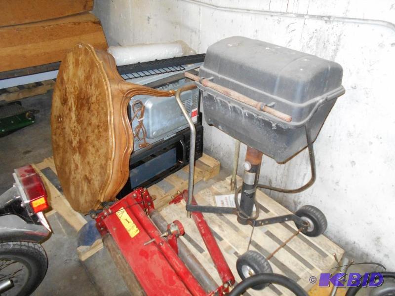 lot 86 image: Grill and a Wooden Table