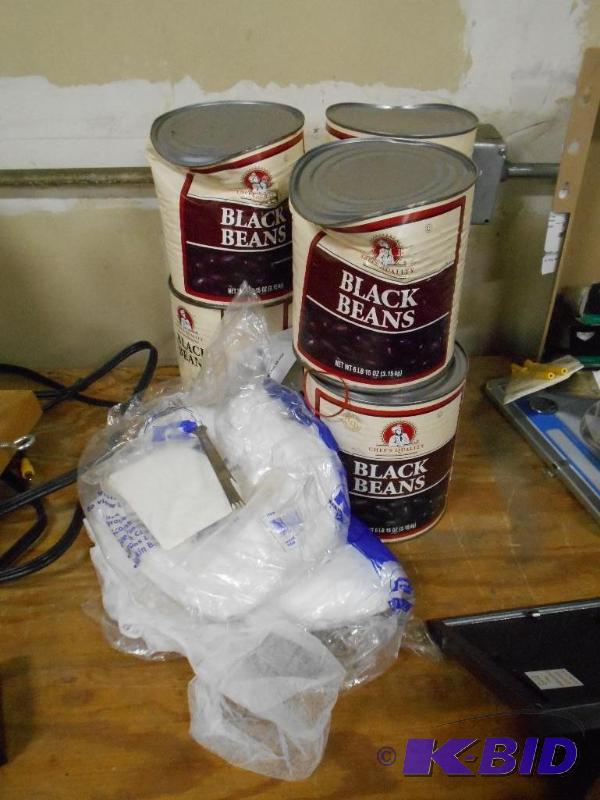 Hair Nets. Cans of beans not included.