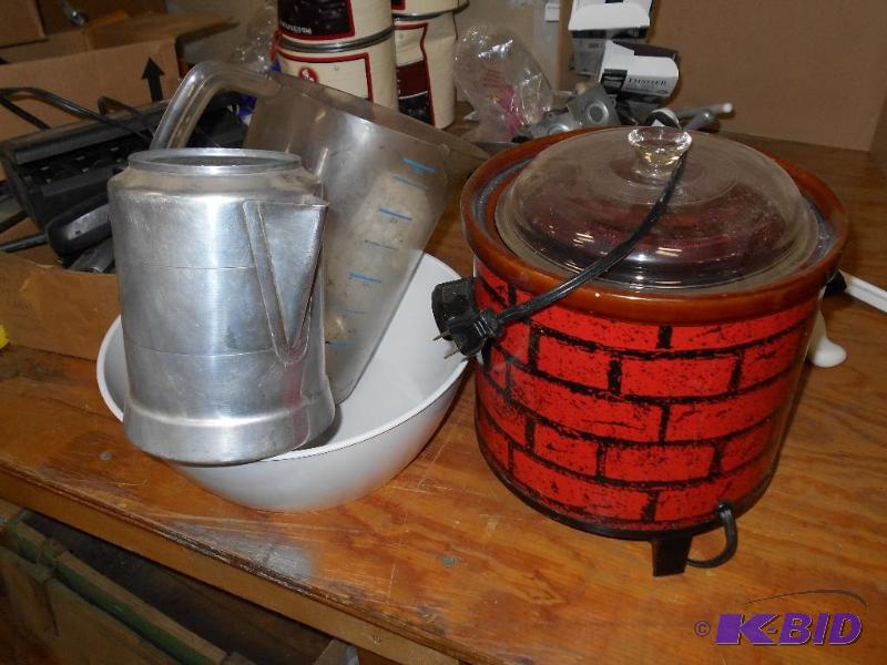 Crock Pot and Cookery.