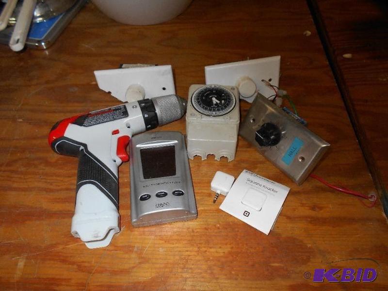 Drill, Thermostat and misc.