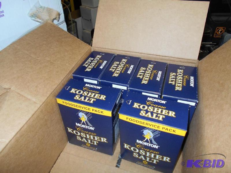 6 Boxes of Kosher Salt