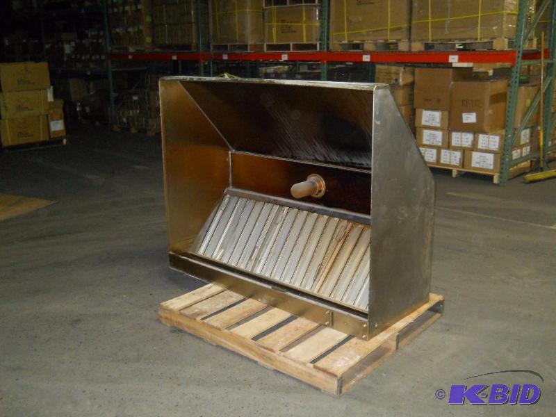 NSF Stainless Steel Hood.