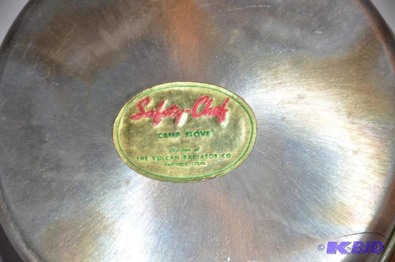 VULCAN Safety Chef Camp stove was found in W Whiteford Gold