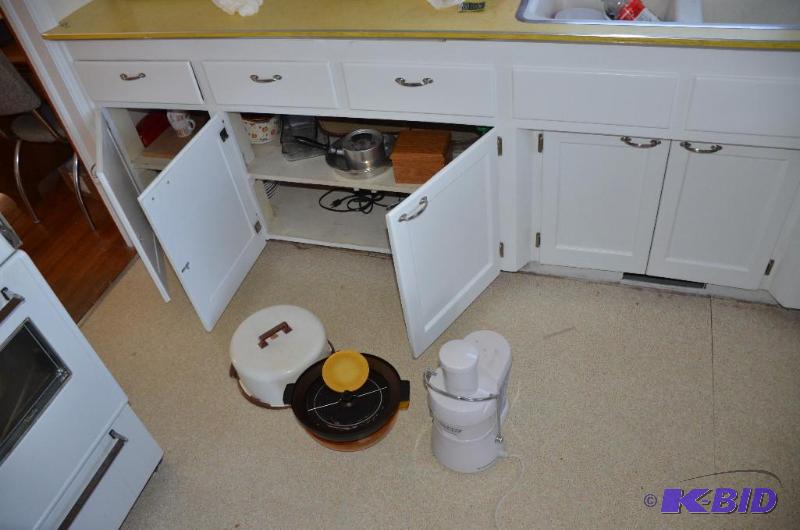 lot 205 image: Group of Kitchen items as seen. Jack laLanes ...