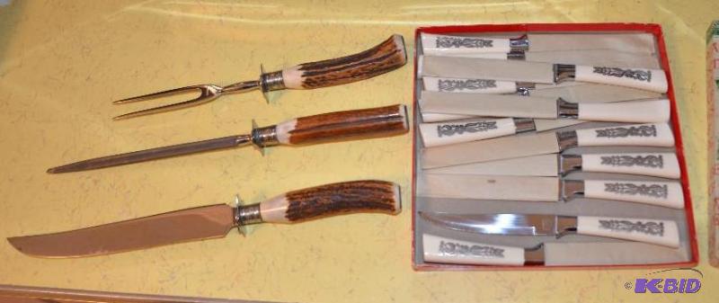 lot 63 image: Henry Sears and Sons stainless steel utensils...