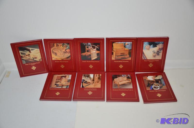 lot 91A image: Handyman Home set of 9 books of home projects...