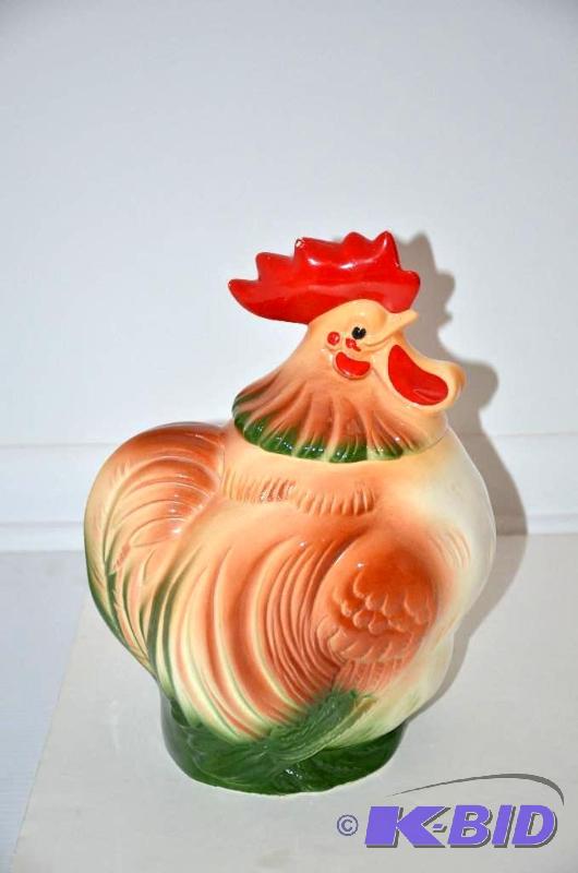 lot 93 image: Vintage 1940-1960s Sierra Vista Rooster cook...
