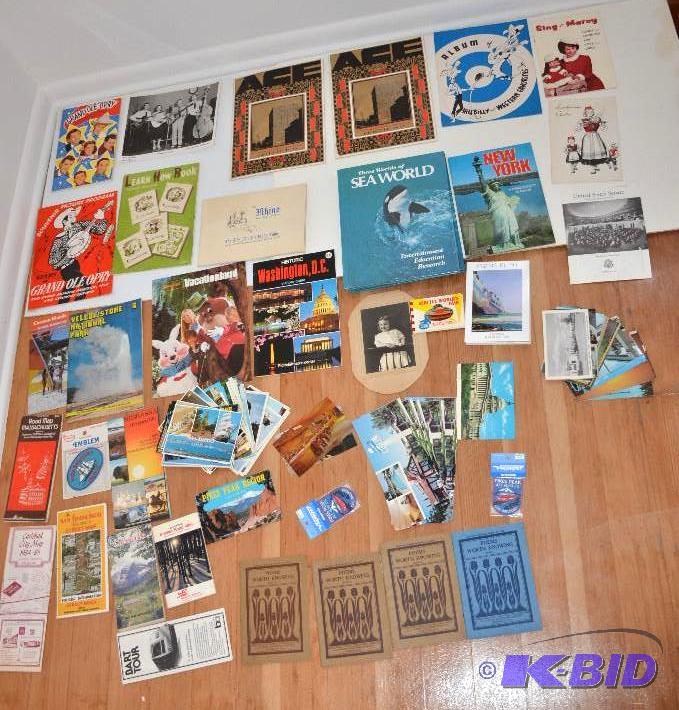 lot 95 image: Vintage post cards from around the world and ...
