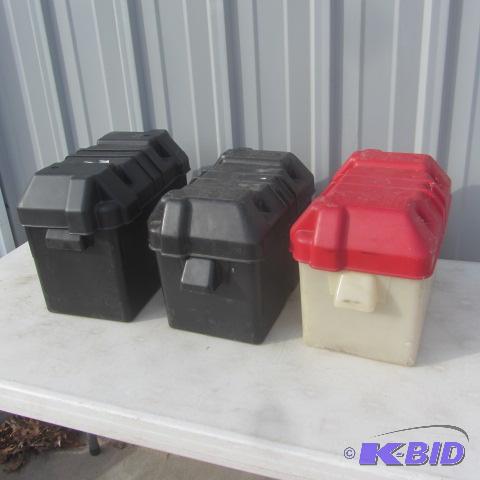 lot 114 image: Battery Boxes