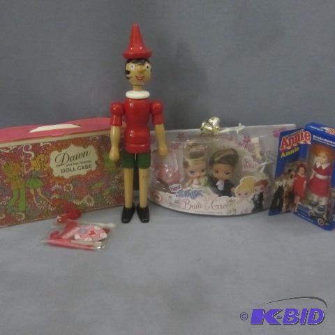 lot 61 image: Bratz, Dawn, Annie, Pinocchio