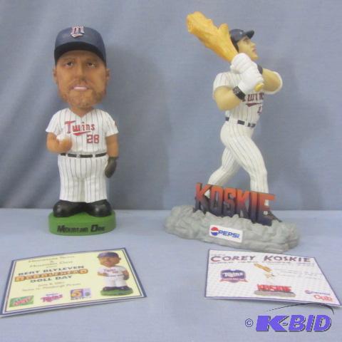 lot 79 image: MN Twins Bobbleheads
