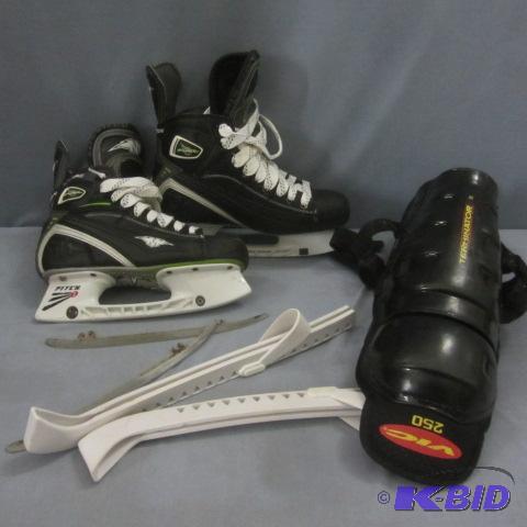 lot 89 image: Hockey Skates, Guards