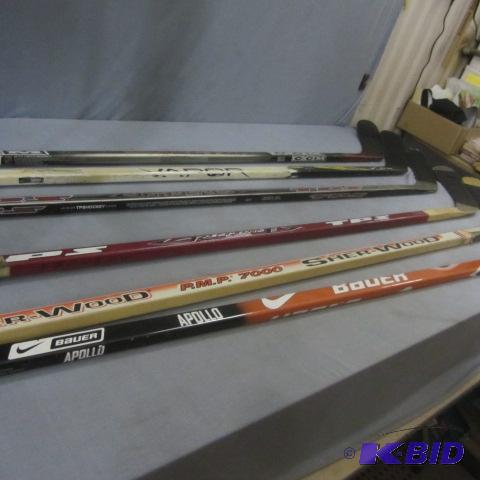 lot 91 image: Hockey Sticks