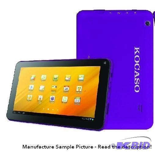 Kocaso Tablet - Purple - Model MX736 - Capaci...