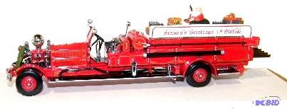 lot 52 image: 1930 Ahrens Box Fire Engine -&nbspCoca Cola ...