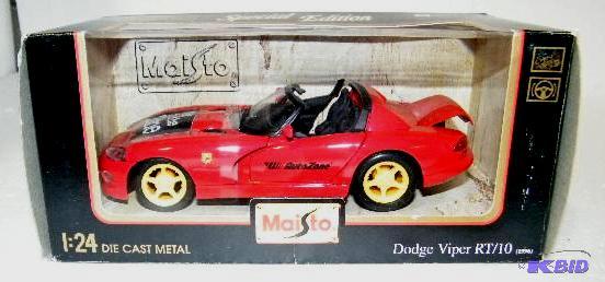 lot 85 image: 1996 Dodge Viper RT10 - 124th scale - Die c...