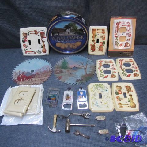 Switch Plates, Openers, Mini Tools