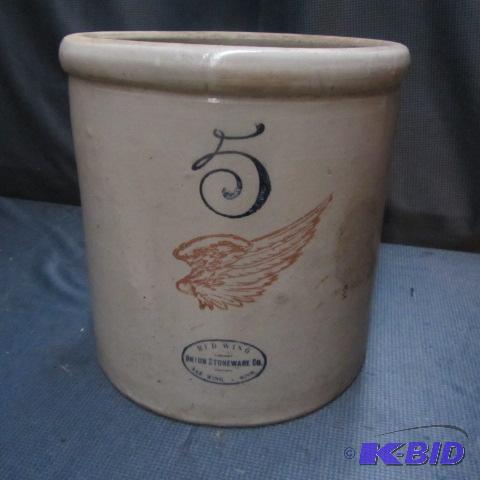 Red Wing #5 Crock