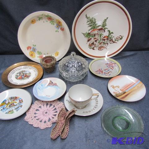 Pie Plate, Platter, Fancy Plates