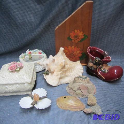 Sea Shells, Mt Rushmore, Ceramic