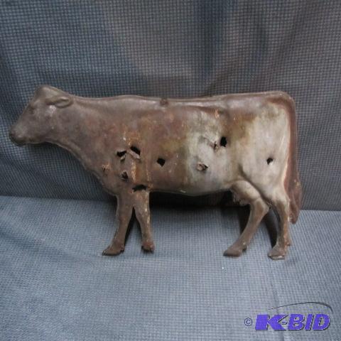 Antique Cow Weather Vane Part