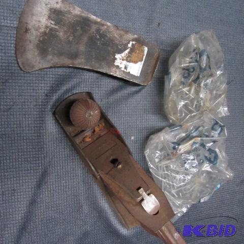 Axe Blade, Wood Plane, Clips