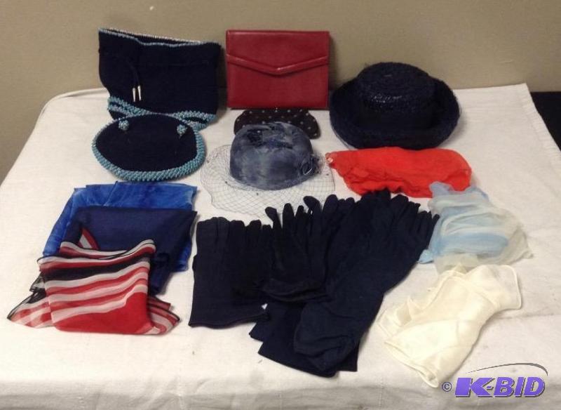 lot 33 image: Collection Womens Hats, Scarves & Gloves