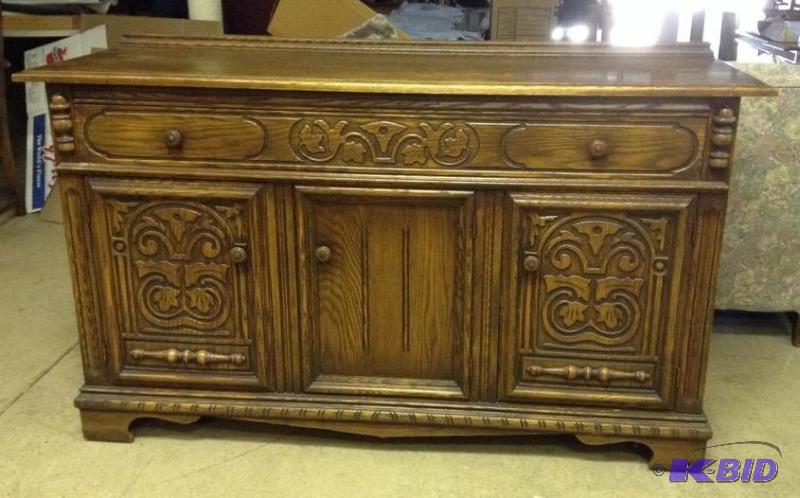 lot 5 image: Gorgeous Old BuffetSideboard