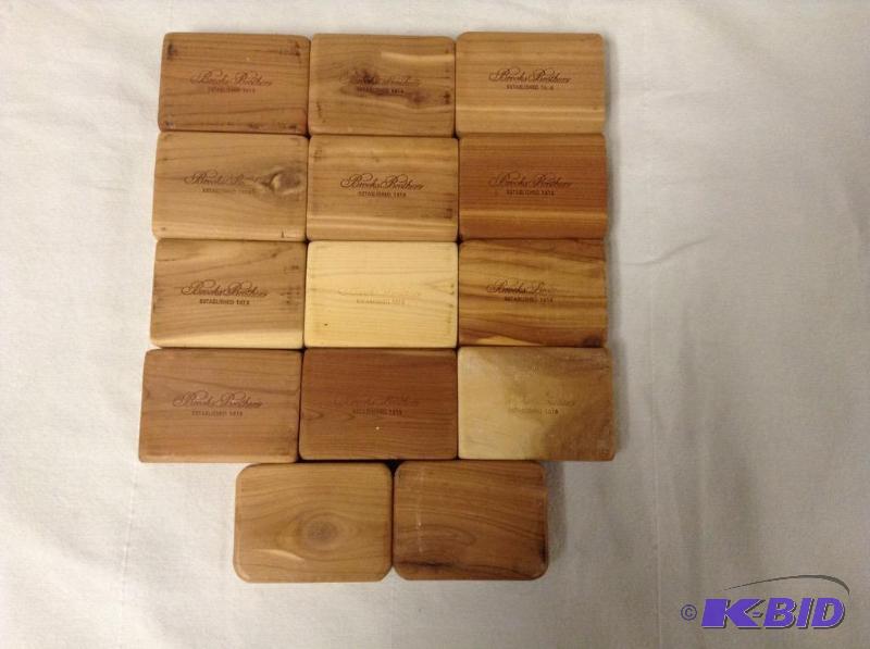 lot 67 image: Brooks Brothers Cedar Blocks