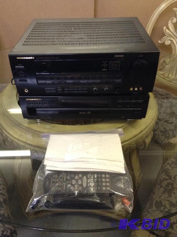 lot 10 image: Marantz SR670 Audio Receiver and CC-38 5 Disc CD Player