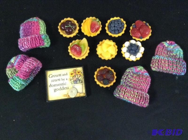 lot 34 image: Faux Fruit Tart Kitchen Decor and more