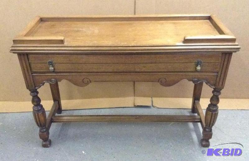 lot 5 image: Carved Wood Buffet
